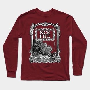 Necro Phil Tattoo Resurrectionist Long Sleeve T-Shirt